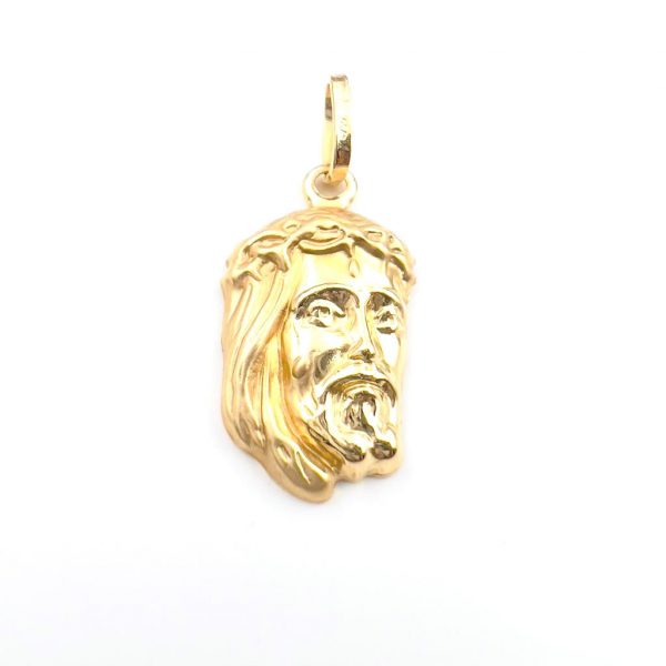 Ciondolo volto di cristo