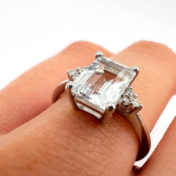 Anello Acqua Marina